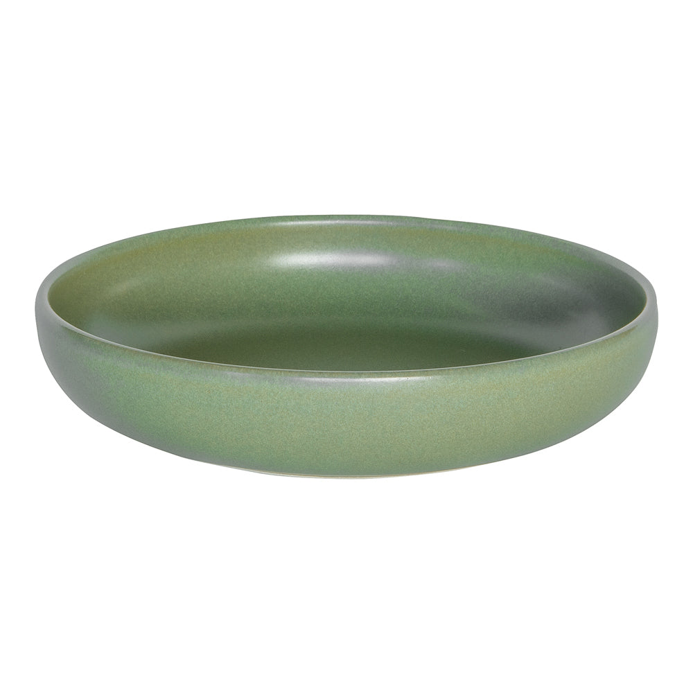 Assiette creuse Uno amande 22 cm (lot de 6) Table passion - Mathon