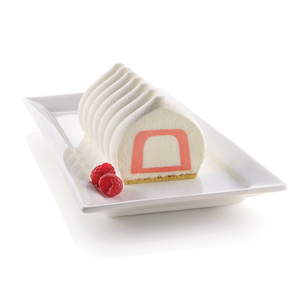 Moule à insert pour bûche avec 2 tailles Silikomart - Mathon - 1