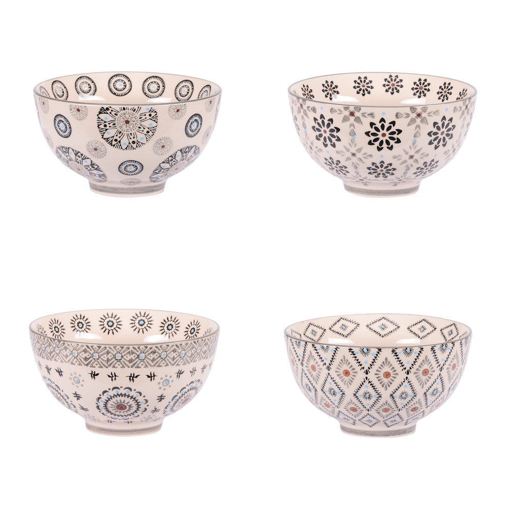 Coffret de 4 bols Nelson 14 cm Table passion - Mathon - 1