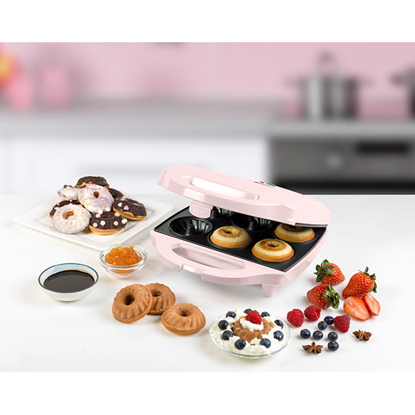 Appareil 6 gâteaux Kougelhopf 900 W Sweet Dreams rose Bestron - Mathon - 3