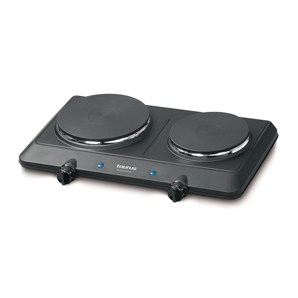 Réchaud 2 plaques 1 500 W Volcano Duo Taurus - Mathon