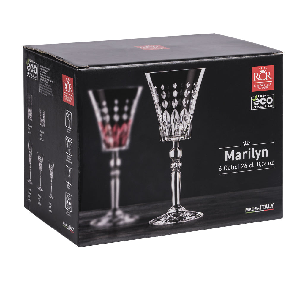 Verre à pied Marilyn 26 cl (lot de 6) RCR - Mathon - 2