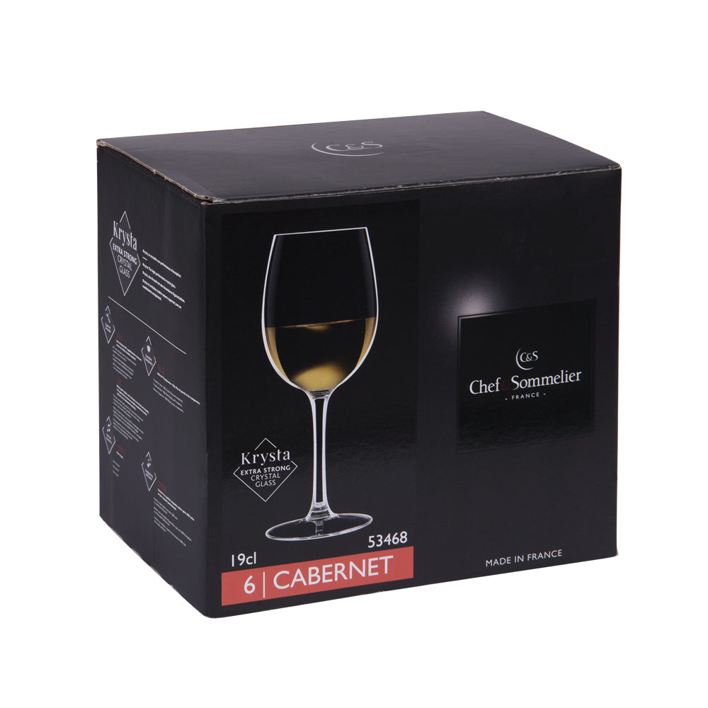 Cabernet Tulipe - 6 verres à pied 19 cl Chef & Sommelier - Mathon - 3