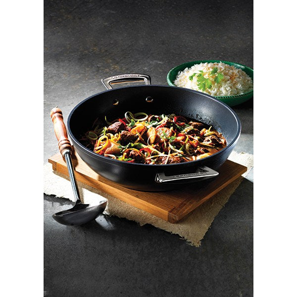 Sauteuse provençale et couvercle Les Forgées 30 cm Le Creuset - Mathon - 3