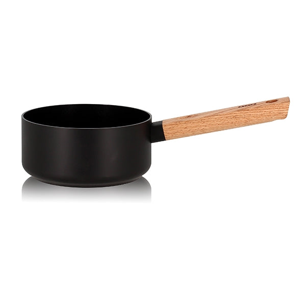 Casserole Ector induction manche en bois 16 cm Ogo - Mathon - 1