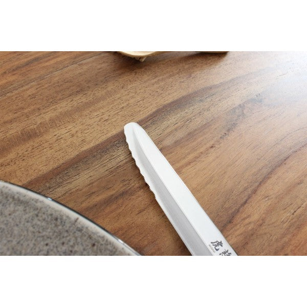 Set Wusaki Japan 4 couteaux à steak lames semi-dentelées 10.5cm Wusaki - Mathon - 4