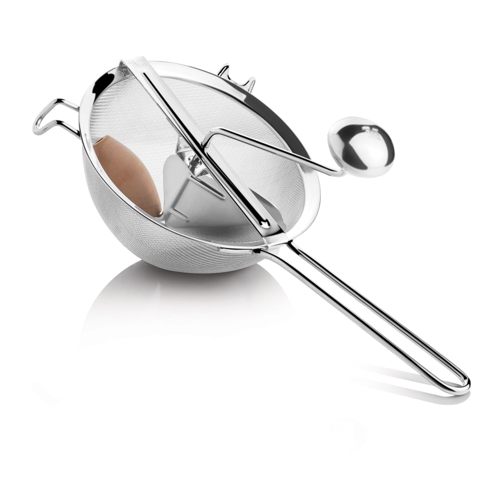 Passoire avec tamis à coulis 20 cm inox IPAC - Mathon - 1