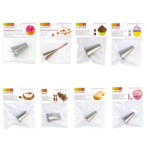 Kit de douilles pâtissières Scrapcooking - Mathon