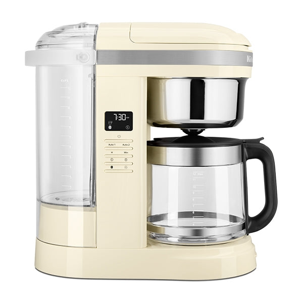 Machine à café électrique crème 1,7 L 1100 W 5KCM1209EAC Kitchenaid - Mathon - 1