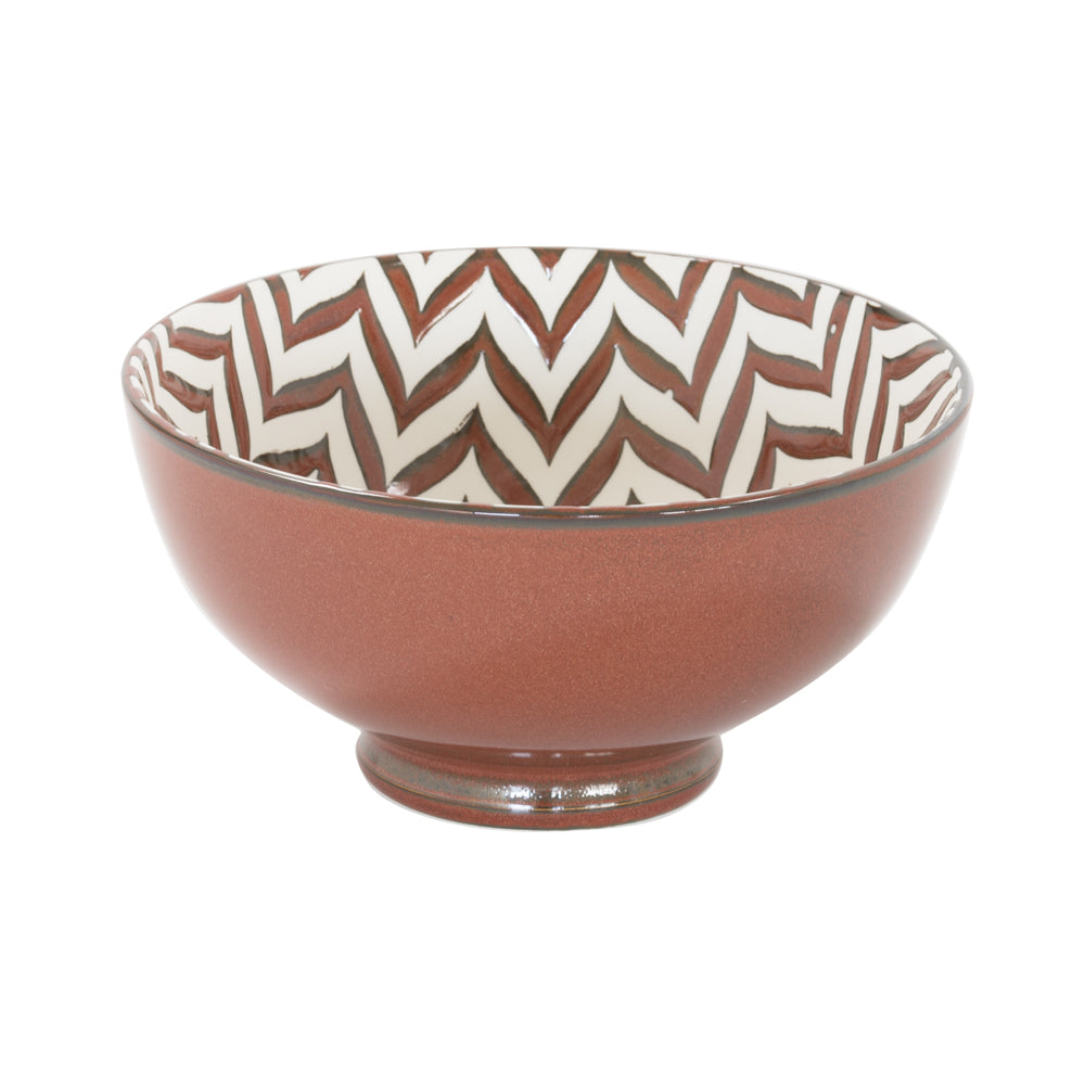 Coupelle chevron Bali 9,5 cm (lot de 3) Table passion - Mathon