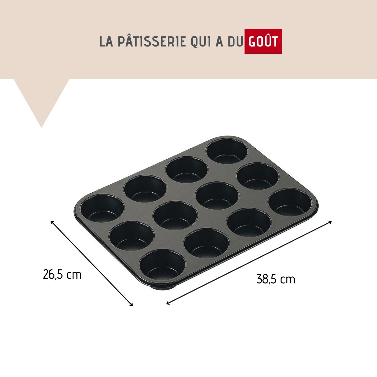 Zenker 6522 Moule à Tarte Acier Inoxydable Noir Métallique Diamètre 30 cm,  30 x 30 x 3 cm : : Cuisine et Maison