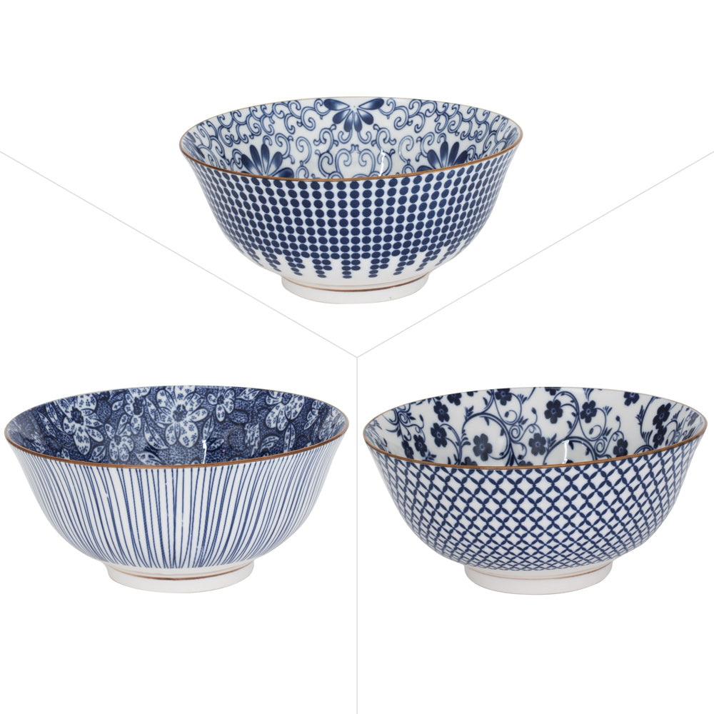Bol évasé Sichuan 15 cm (lot de 3) Table passion - Mathon - 1