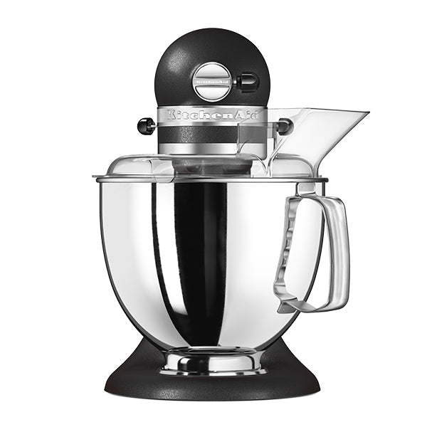 Robot pâtissier Artisan à tête inclinable 4,8 L 300 W noir truffe 5KSM175PSEBK Kitchenaid - Mathon - 4
