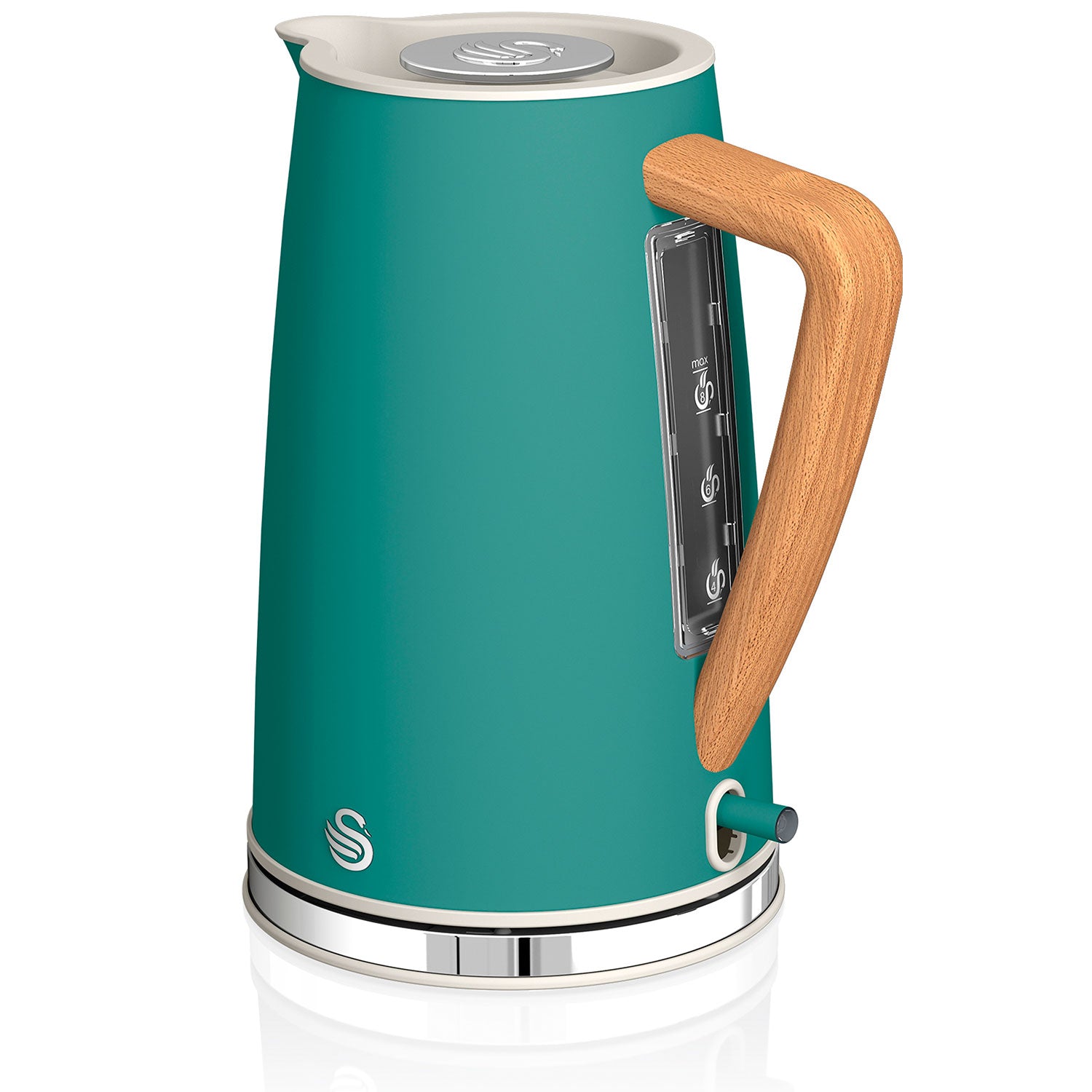 Bouilloire électrique 1,7L Ultra Rapide Sans Fil Design Moderne Nordic 2200 Vert  SK14610GRENEU - Mathon - 6