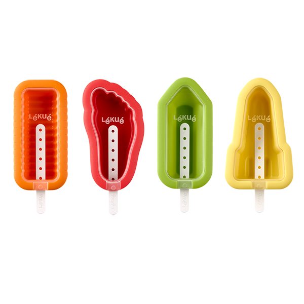 4 moules à glace Iconic multiformes Lékué - Mathon - 1