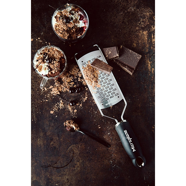 Râpe à fromage double tranchant Gourmet noir Microplane - Mathon - 5