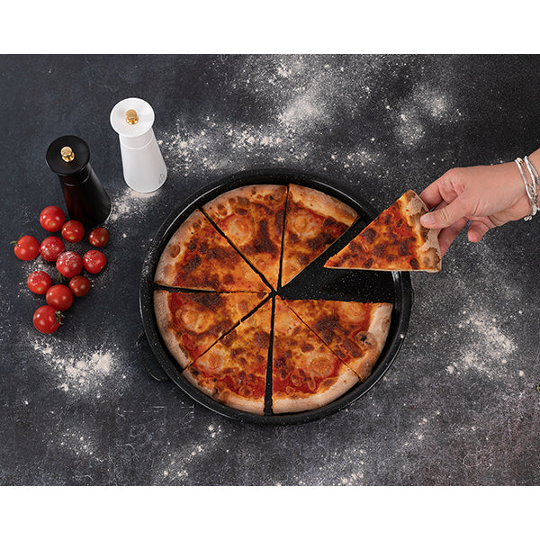 Plateau à pizza 34 cm Graniteware - Mathon - 2
