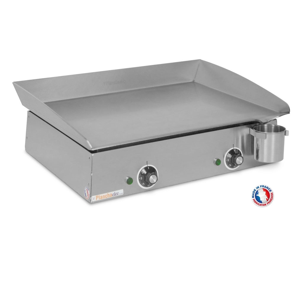 Plancha électrique Lux 600 - Inox - 2400 W Planchaelec - Mathon - 1