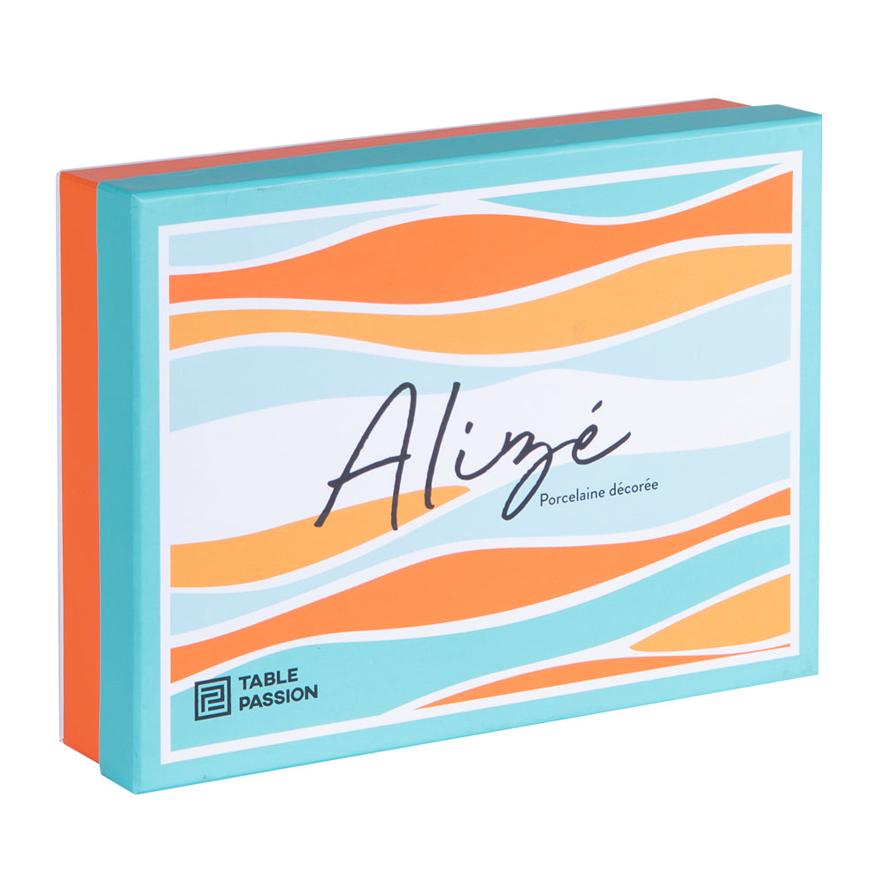 Coffret de 6 gobelets avec cuillères Alizée Table passion - Mathon - 2