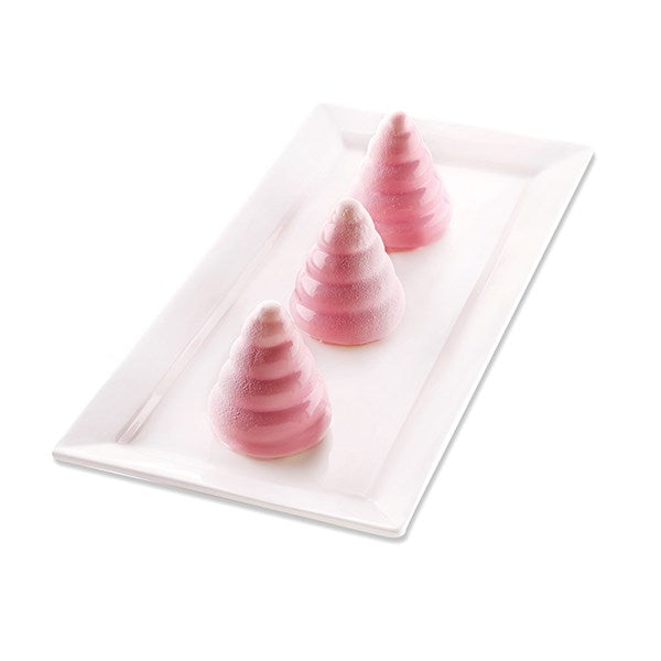 Moule 3D sapin Soffice Incanto silicone platinium Silikomart - Mathon - 1