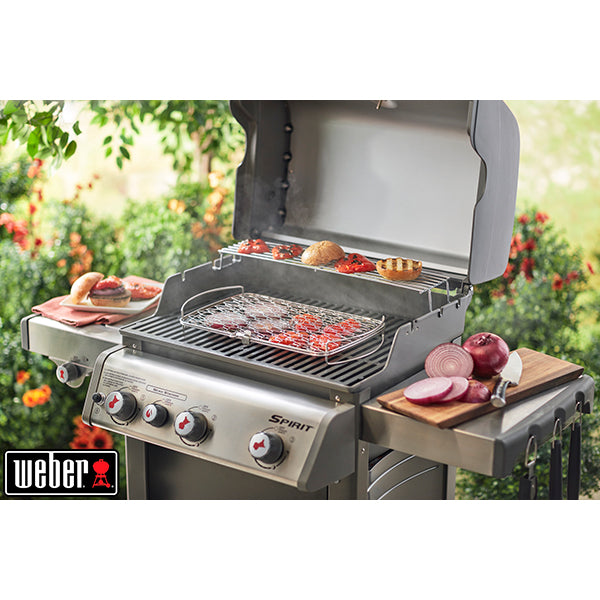 Grand panier à poisson en acier inoxydable Weber - Mathon - 2