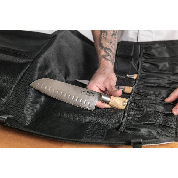 Trousse 4 couteaux de cuisine Fukito Pakka San Mai Fukito - Mathon - 2