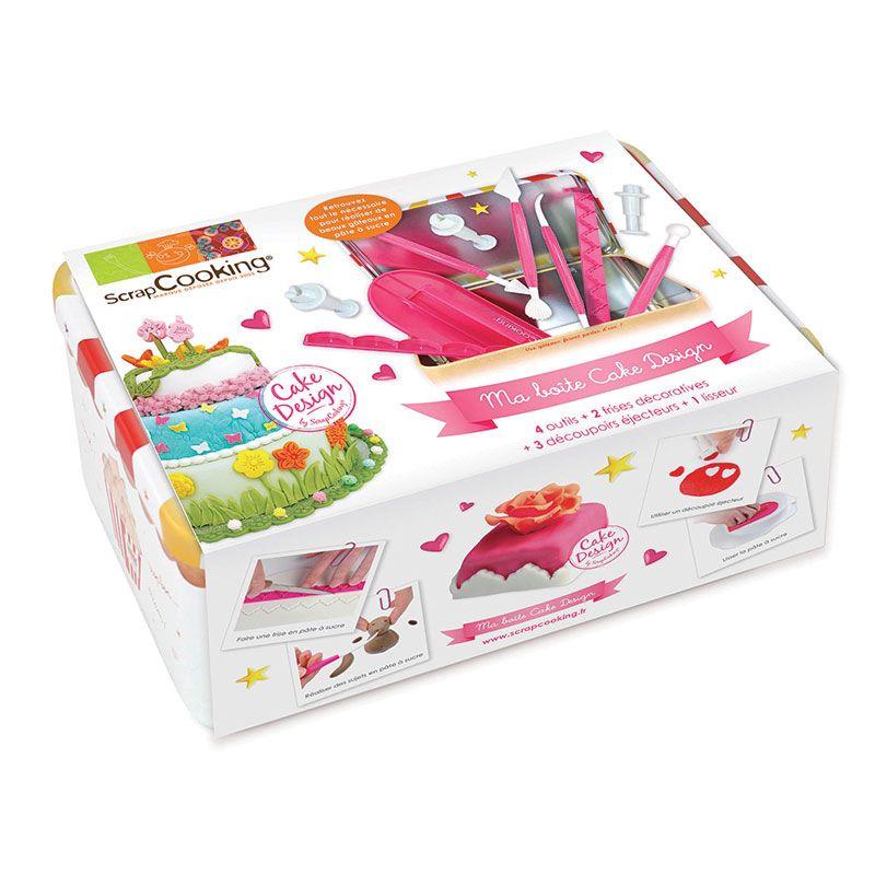 Coffret Ma boîte à Cake design Scrapcooking - Mathon