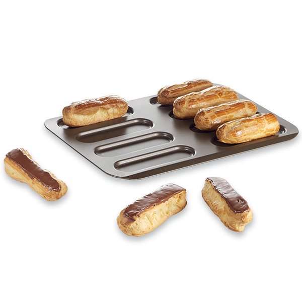 Plaque 8 éclairs revêtement anti-adhésif Gobel - Mathon - 1