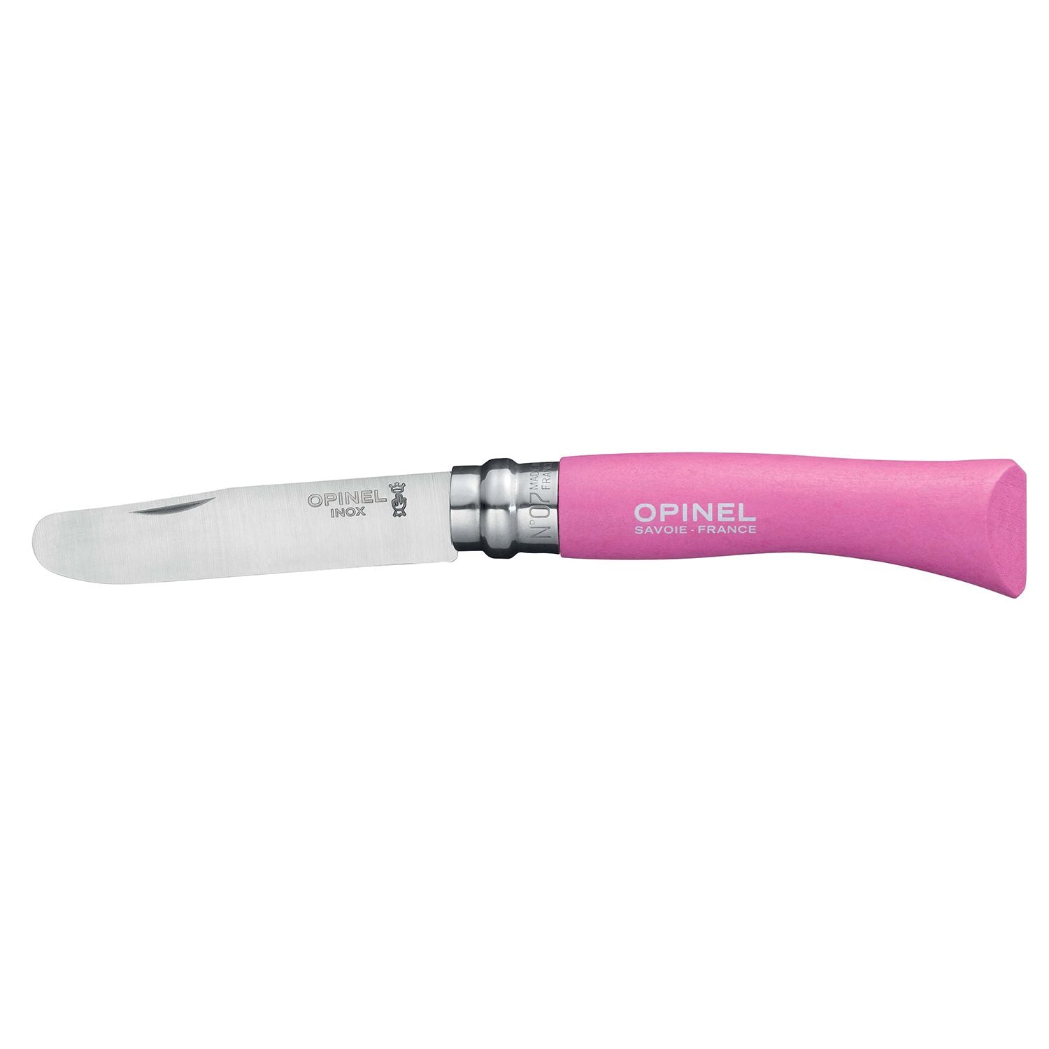 Mon premier couteau Opinel rose n°07 - Mathon