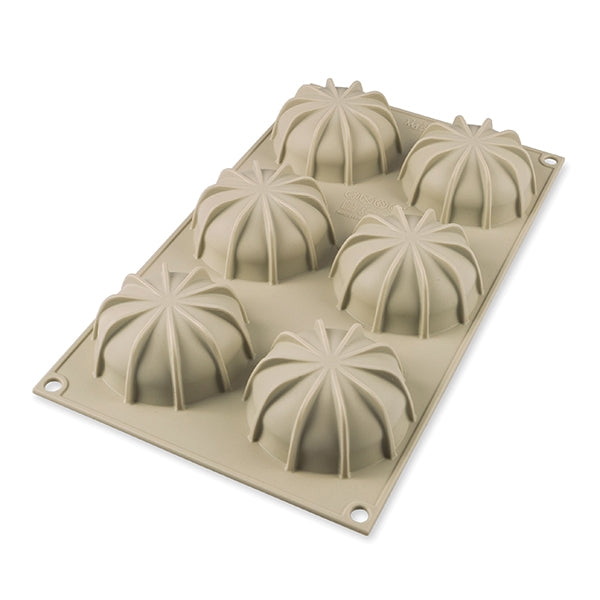 Moule silicone 6 mini gâteaux Mini Goccia Silikomart - Mathon - 2