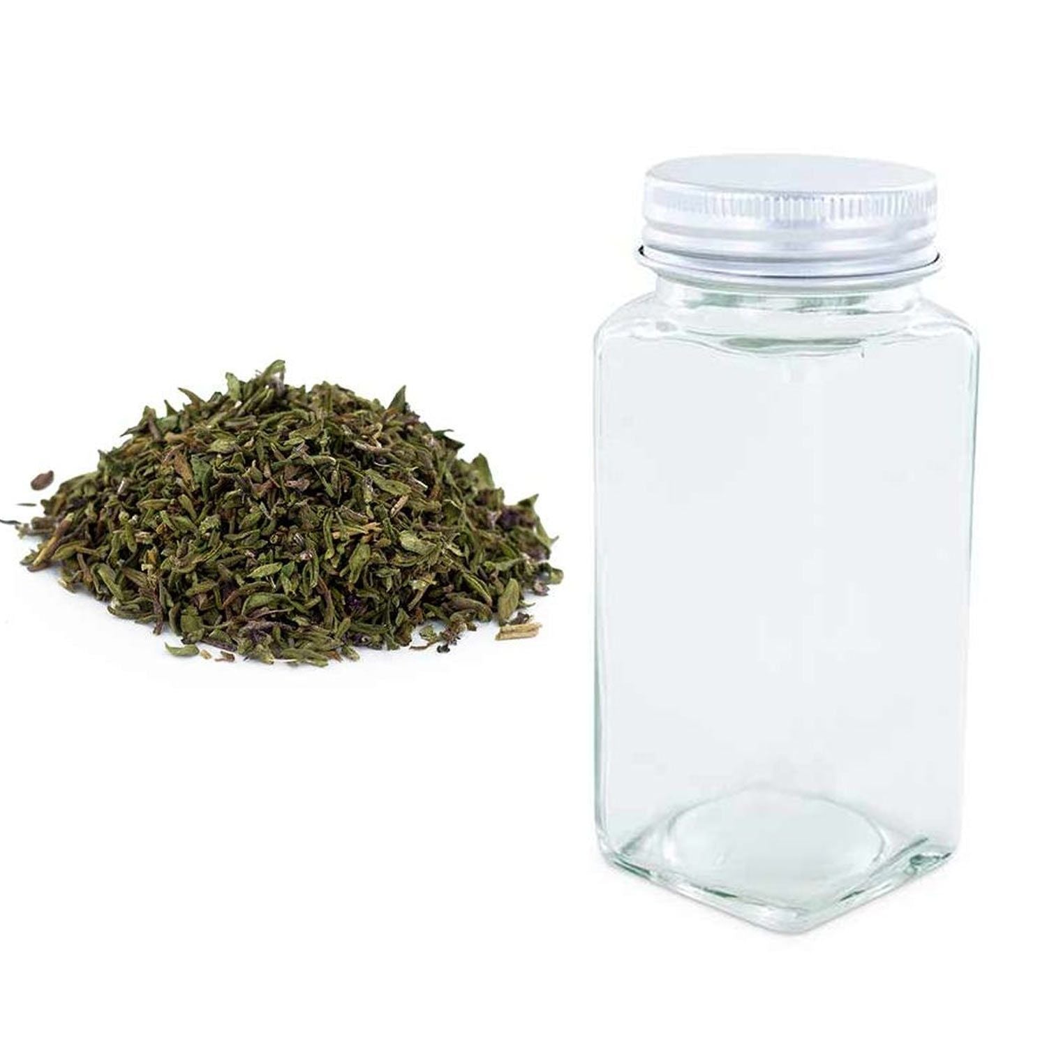 Flacon à épices poudreur + thym bio 20 g Aromandise - Mathon