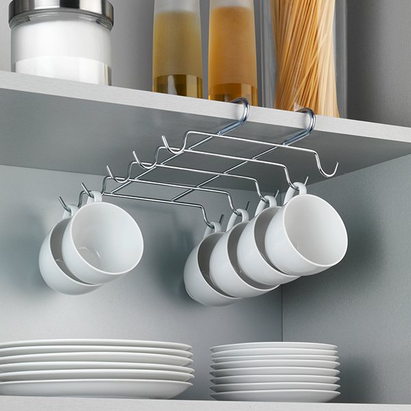 Porte-tasses pour placard ou étagère Wenko by Maximex - Mathon - 1