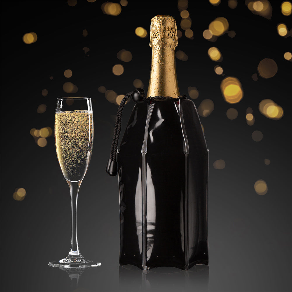 Rafraichisseur à champagne noir Vacuvin - Mathon - 3