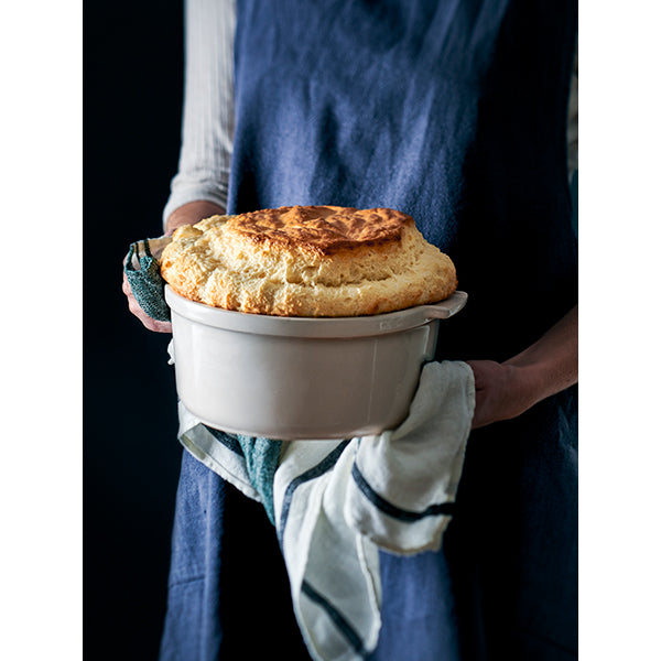 Moule à soufflé céramique Appolia écru 22 cm Peugeot - Mathon - 3