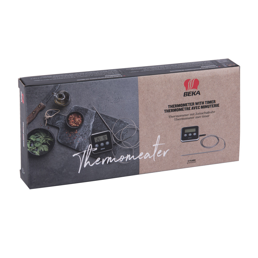 Thermomètre minuteur Exacto avec sonde Beka - Mathon - 2