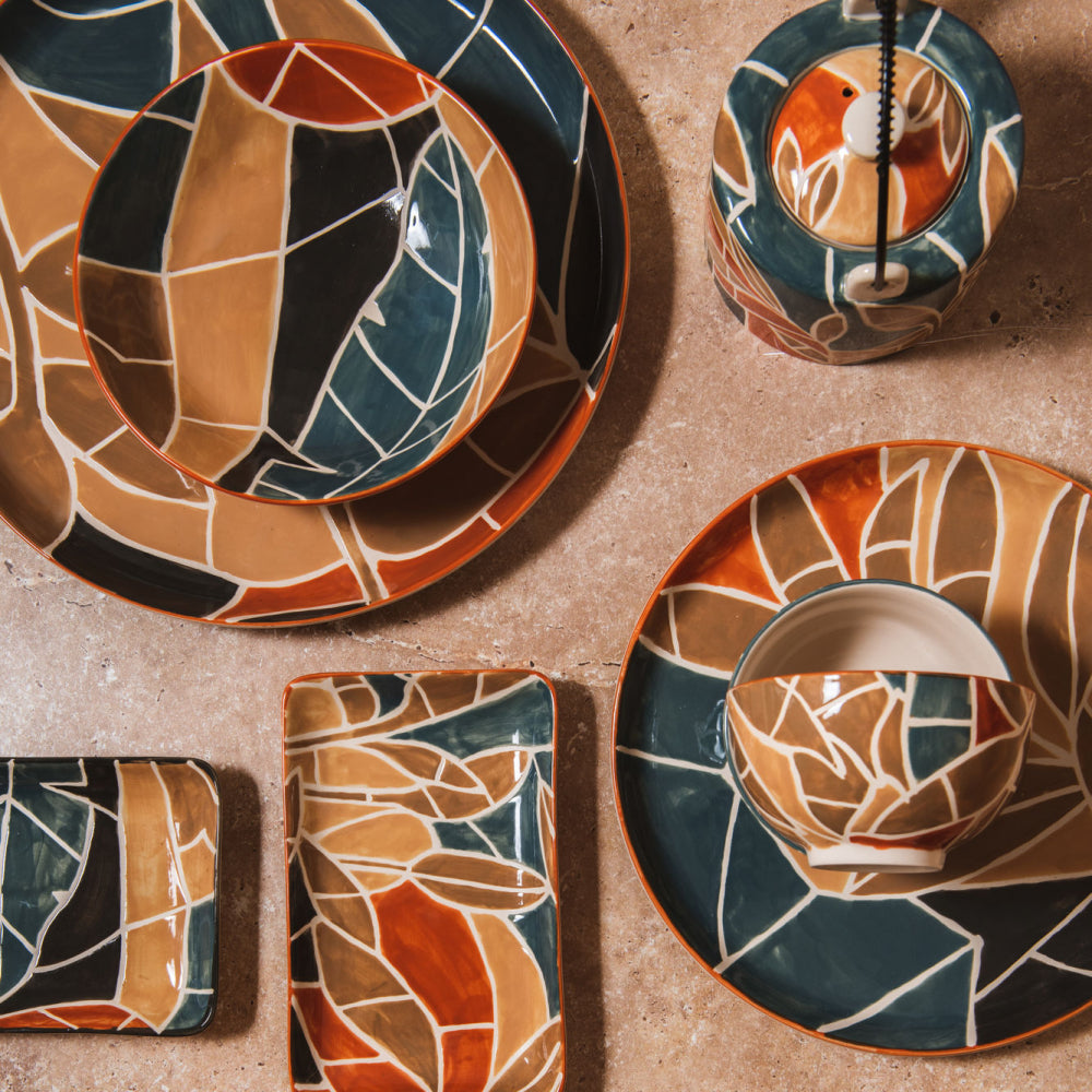 Assiette à dessert Serena (lot de 6) Amadeus - Mathon - 2