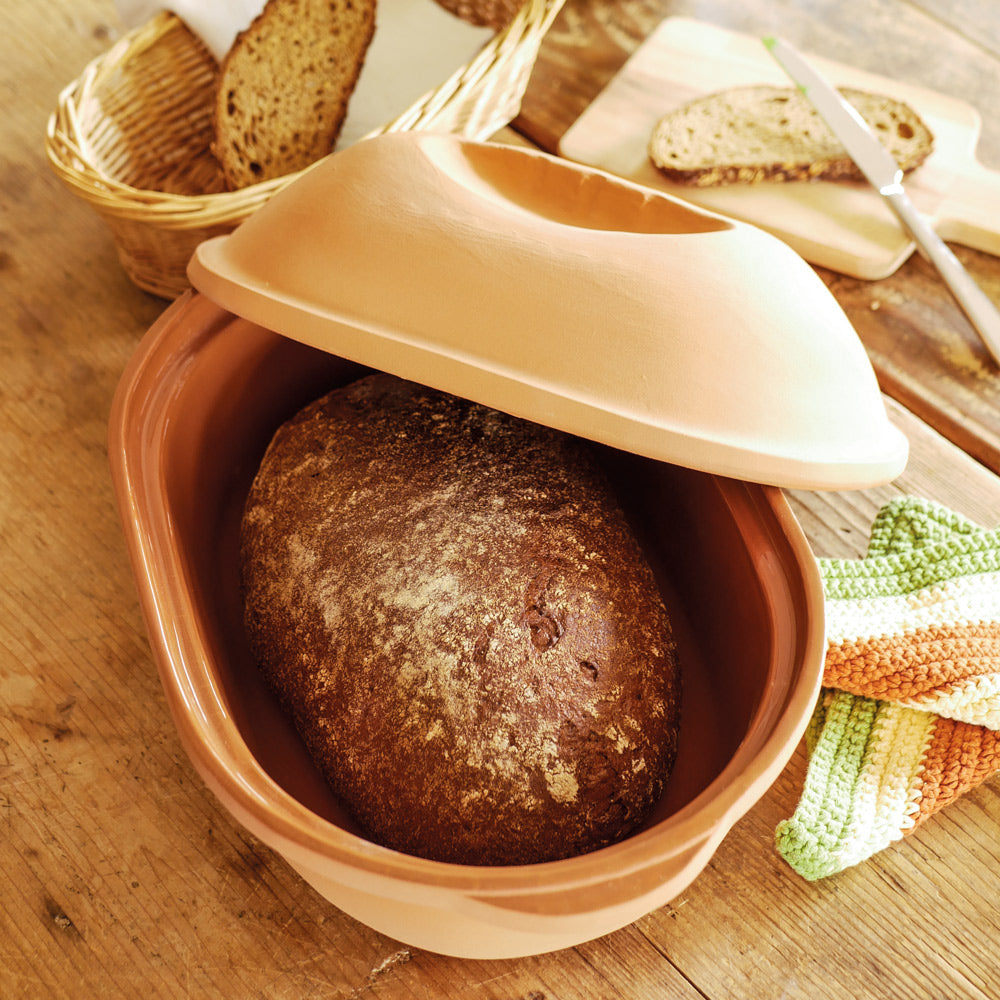 Cocotte en terre cuite ovale 4,2 L Baumalu Baumalu - Mathon - 2
