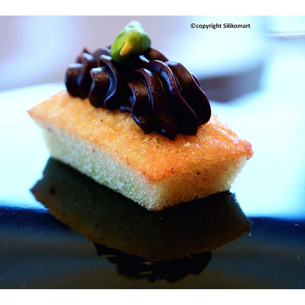 Plaque 20 mini-financiers en silicone Silikomart - Mathon - 2