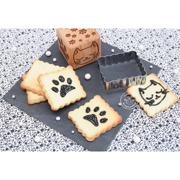 Kit décoration de biscuits Chat Scrapcooking - Mathon - 5