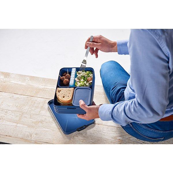 Boîte à déjeuner bento large bleu glacé Mepal - Mathon - 1