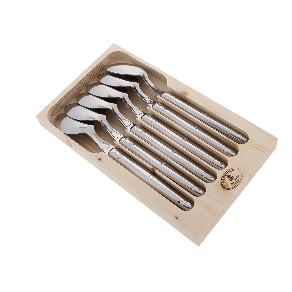 Coffret 6 cuillères de table Laguiole en inox Jean Dubost - Mathon - 2