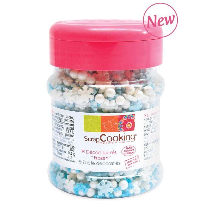 Décors sucrés La Reine des Neiges - pot 50 g Scrapcooking - Mathon