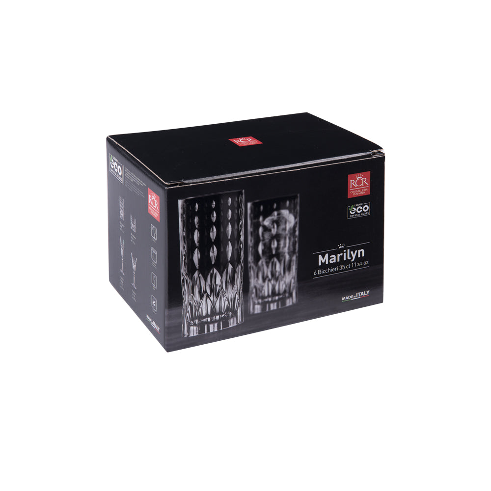 Gobelet forme haute Marilyn 35 cl (lot de 6) RCR - Mathon - 2