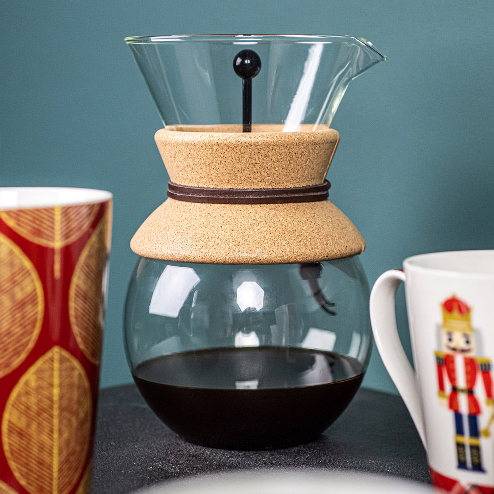 CAFETIERE POUR OVER FILTRE INOX 8T 1L Bodum - Mathon - 2