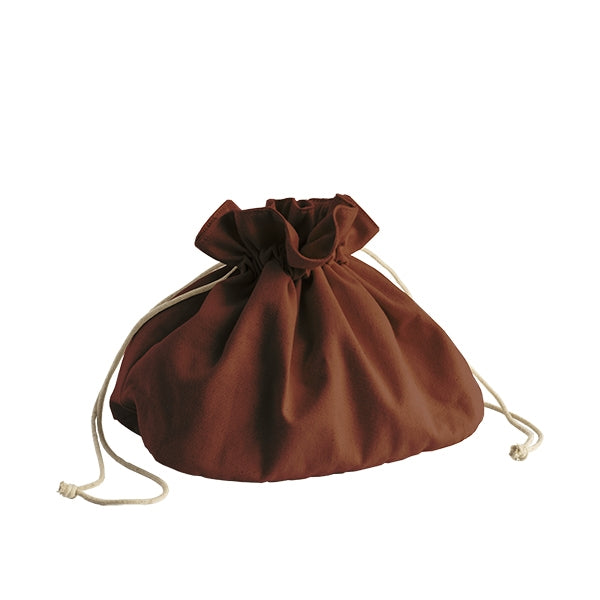 Corbeille sac à pain en coton bio Pebbly - Mathon - 1