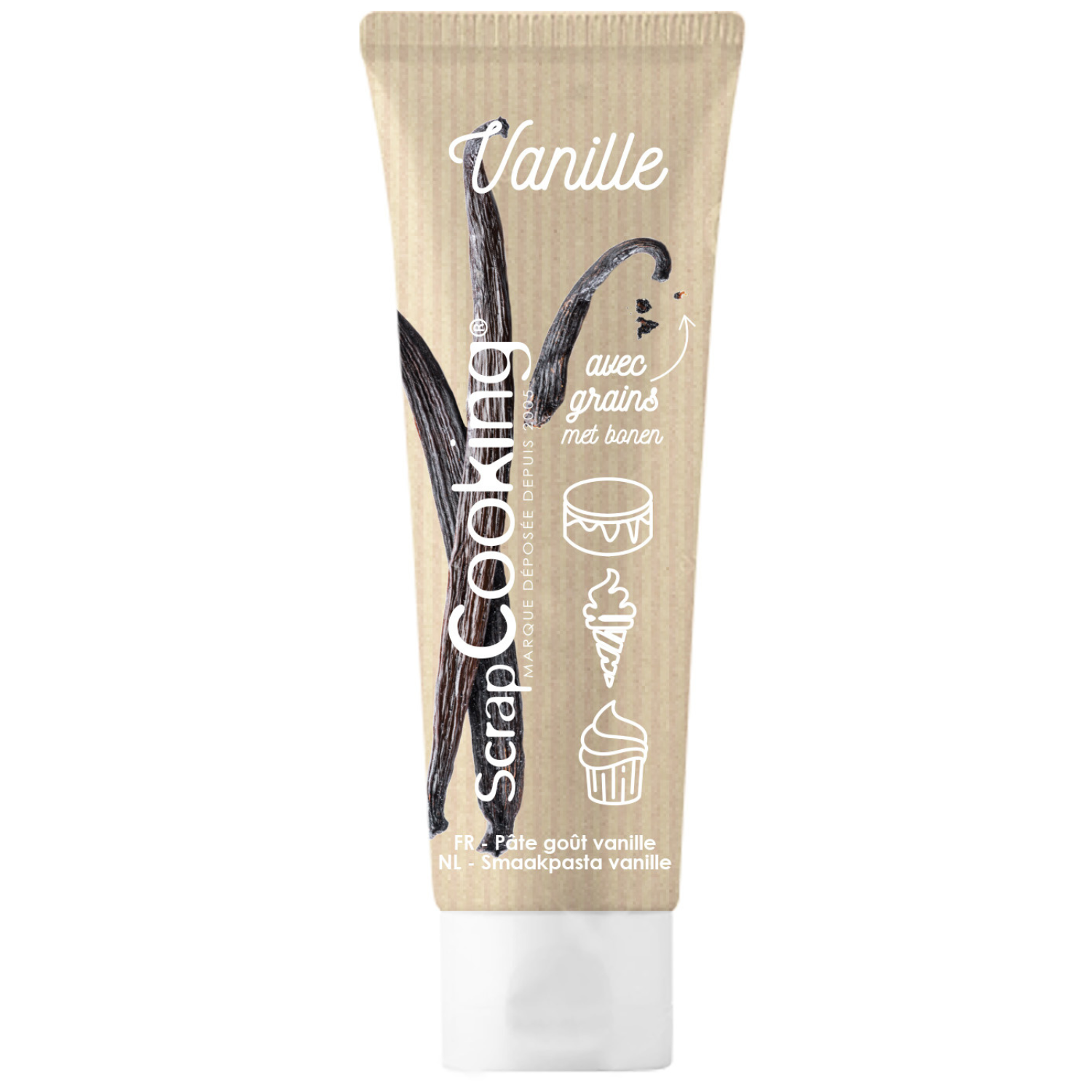 Pâte aromatisante - vanille Scrapcooking - Mathon