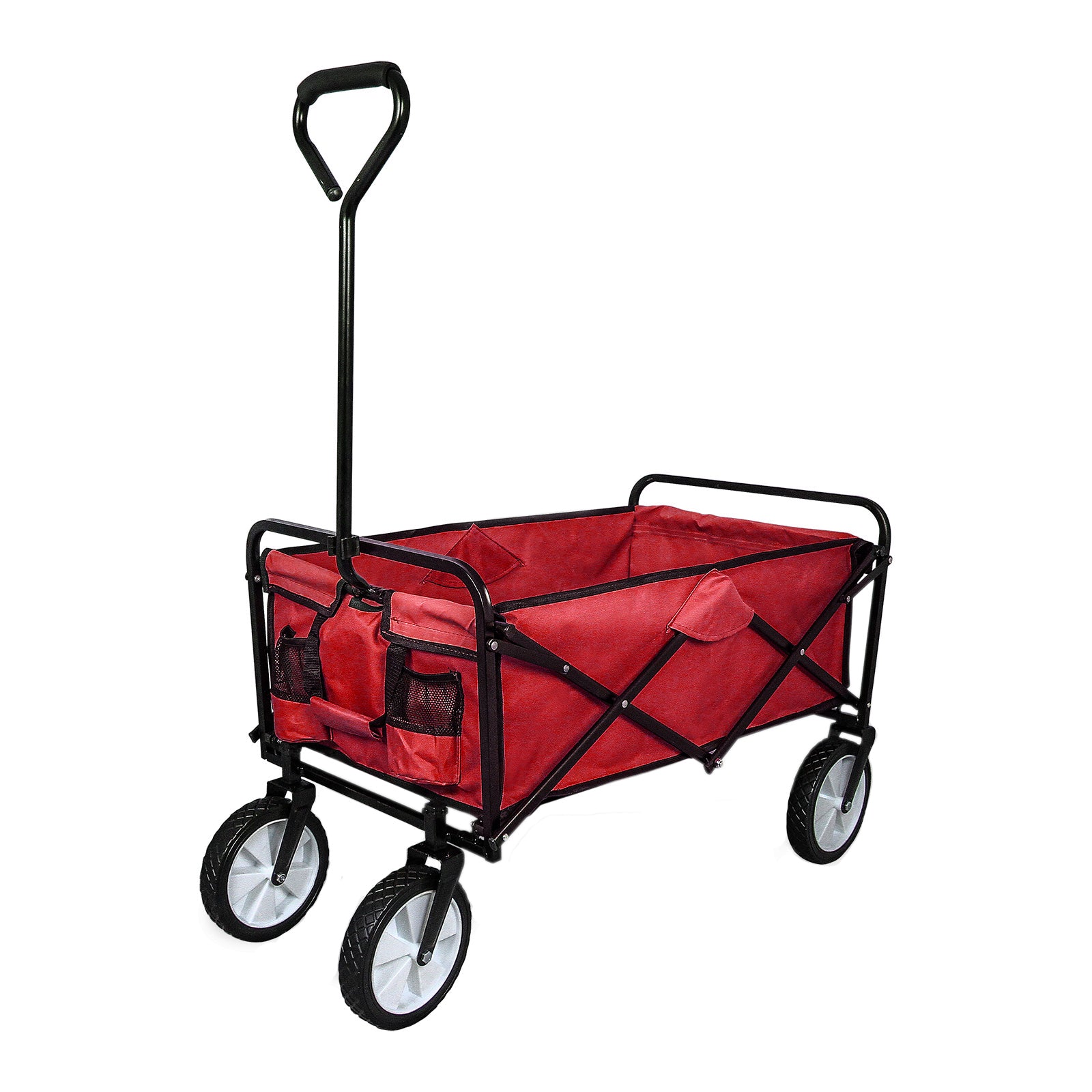 Chariot Pliable de Jardin – Rouge Monstershop - Mathon - 1