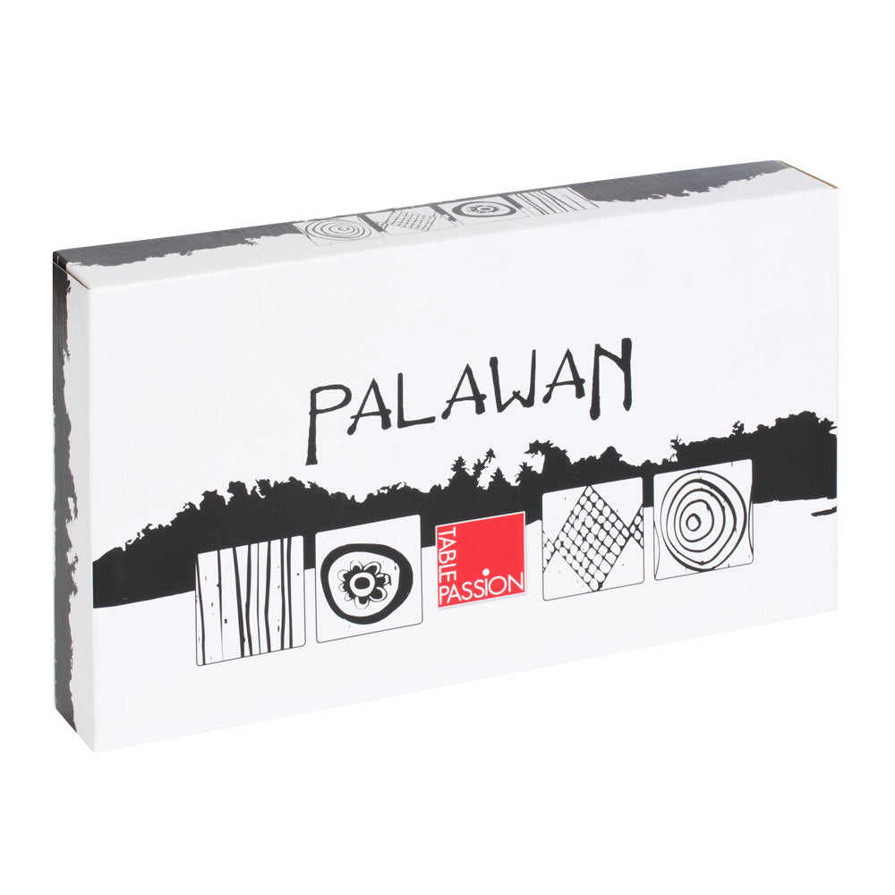 Coffret de 8 tasses Palawan 9 cl Table passion - Mathon - 3