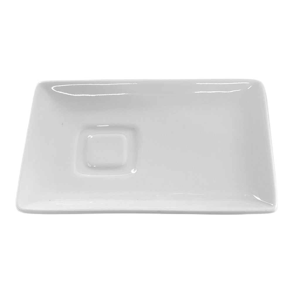 Sous tasse 16 x 10 cm en porcelaine (lot de 3) Porcelaine Girard - Mathon