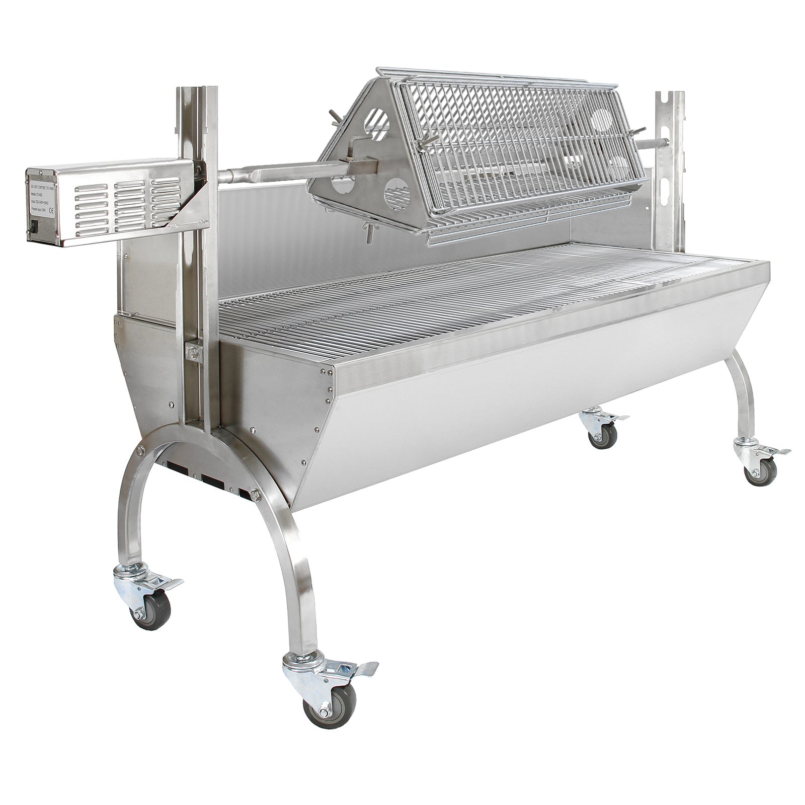KuKoo Rôtissoire INOX pour 90kg de Viandes avec Grill de Rôtissage Kukoo - Mathon - 1